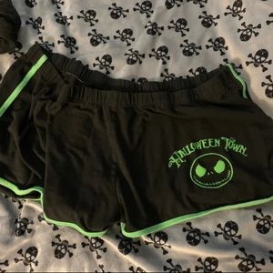 Jack skellington shorts